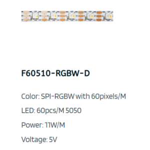 RGBW SPI LED Strip