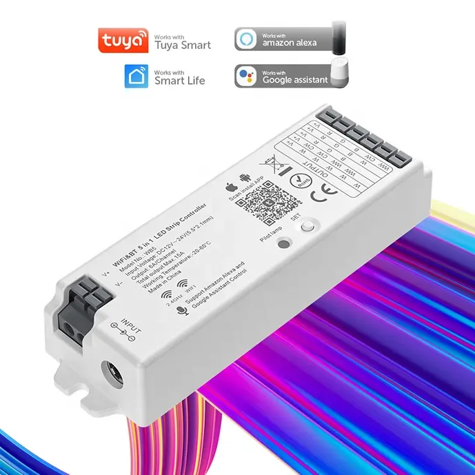 WB5-5IN1 RGB LED Strip Controller