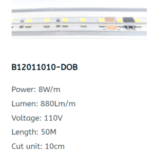 B12011010-DOB 110V LED Strip